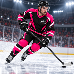 Uniforme de hockey sur glace créatif avec motifs imprimés originaux, accents audacieux sur les épaules et une identité visuelle unique pour les clubs - Product Image 5