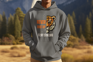 Sweats à capuche pour hommes en tissu polaire polyester-coton en 280 GSM - Product Image 5