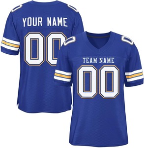 Nouveaux arrivages : maillots de football américain personnalisés, entièrement sublimés et brodés. - Product Image 1