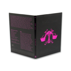 วิดีโอ DVD บรรจุภัณฑ์ดิจิแพคเคลือบด้าน พร้อมปั๊มฟอยล์สีม่วงแบบ Spot UV - Product Image 4