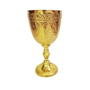 2 gobelets en laiton avec motif en relief, flûtes à champagne de qualité supérieure, coupes à vin, verres à boire - Product Image 3