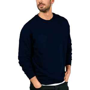 Sweat-shirts pour hommes au design élégant, 100% coton molletonné, coupe ample, anti-plis, pour l'hiver, style décontracté. - Product Image 4