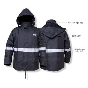 <b>Men</b> <b>Rain</b> <b>Jackets</b> Waterproof Windproof Outdoor <b>Lightweight</b> Breathable Hiking Fishing Camping Custom Logo OEM ODM - Product Image 4