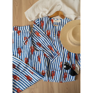 Conjunto de Salón con Rayas de Langosta para Mujer - Product Image 4