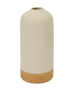 Jarrón de Cerámica Crema con Acabado Mate, Estilo Ramequín, Porcelana Minimalista, Apto para Lavavajillas, para Bautizo, 2-4 Pulgadas de Ancho, 4-8 Pulgadas de Alto - Product Image 2