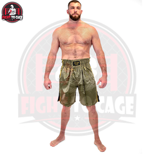 Shorts de boxe Muay Thai de haute qualité pour la compétition, respirants en polyester, équipement d'entraînement pour hommes, collection automne FIGHT CAGE GEARS - Product Image 2