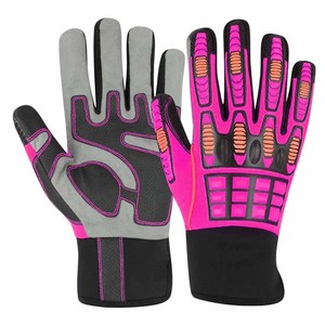 ถุงมือทำงานอมาราหนังสังเคราะห์คุณภาพสูง ทนทานต่อการเสียดสี ป้องกันมือสำหรับงานอุตสาหกรรม ถุงมือ TPR - Product Image 5