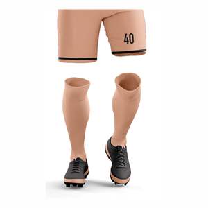 Uniformes de fútbol personalizados 100% poliéster, camisetas de manga corta, pantalones cortos de fútbol, uniformes de entrenamiento, uniformes deportivos OEM ODM - Product Image 3