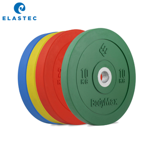 Plaques de poids en caoutchouc Elastec de haute qualité pour l'entraînement musculaire, composé de caoutchouc résistant aux chocs, tailles personnalisées, fabriquées au Vietnam - Product Image 2