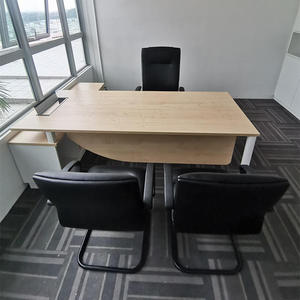 Sistema de Oficina AY, Escritorio Ejecutivo Elegante y Moderno en Forma de L de 7 Pies, Escritorio Profesional de Acero para Negocios, Oficina Comercial y Hogar - Product Image 5