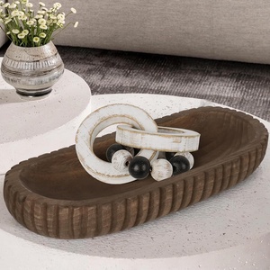 Tazón de Masa de Madera de Mango Pulida 100% Natural, Ecológico, Desechable, Diseño Rústico, Alta Calidad, Regalo Empresarial, Cena, Comida Rápida - Product Image 2