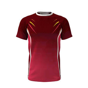 Chemises pour hommes, t-shirts de cricket personnalisés par sublimation, uniforme d'équipe, polo de sport respirant à séchage rapide, impression intégrale, vêtements de sport en gros - Product Image 5