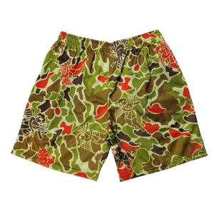 Shorts décontractés pour hommes en maille 100% polyester, sublimation, respirants, séchage rapide, pour le basketball et la course à pied - Product Image 2