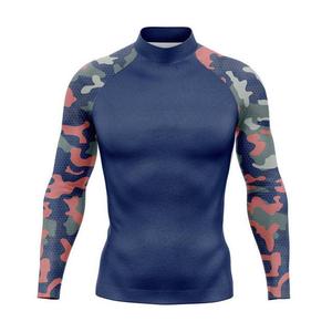 Camiseta de Manga Larga para Hombre, Modelo 2026, para MMA, Transpirable, Compresión, Protección UV, para Surf y Natación - Product Image 1