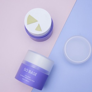 [ECOSMEC] SO BASE Masque Crème au Collagène Sans Rinçage avec Contenant Mélangeur Hydratation Intense Masque Crème Visage - Product Image 3