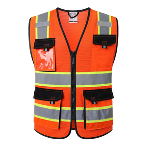 Uniformes de Trabajo Reflectantes con Logotipo Personalizado, Chaleco de Seguridad de Alta Visibilidad, Fabricante de Chalecos de Seguridad, Suministro al por Mayor - Product Image 1