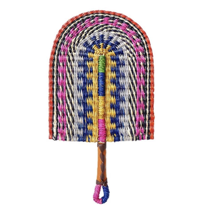 Eco Seagrass Hand Fan Furniture Vietnam Handmade Woven Folk Art Wedding <b>Basket</b> Cooling Tool Decorative Vintage Home <b>Display</b> Gift - Product Image 5