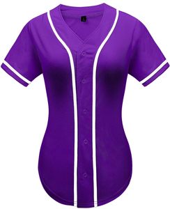 Personalized Unisex Baseball Jersey Custom Name Number Breathable 100% Polyester Button <b>Sports</b> <b>Shirt</b> for Team Supporters Group - Product Image 6