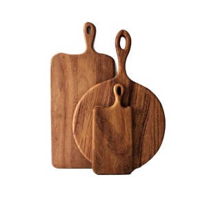 Tabla de cortar de madera para la preparación de alimentos, para chefs caseros, que favorece un flujo de trabajo de cocina organizado y eficiente, artesanía natural - Product Image 5
