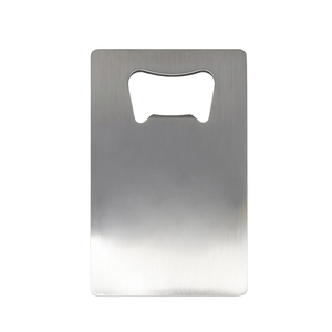 Décapsuleur plat portable en alliage de zinc classique, personnalisable avec logo imprimé ou gravé, pour cartes de crédit, en gros pour fournisseurs - Product Image 5