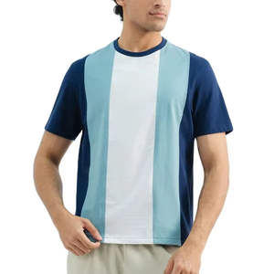 เสื้อยืดแขนสั้นสไตล์แร็ปเปอร์ลำลองสำหรับผู้ชาย พิมพ์ลายสกรีน ผ้าฝ้าย 100% - Product Image 1