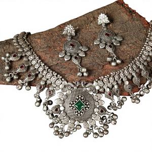 Ensemble de bijoux de mariée plaqué or avec un design bohème et des pierres en zircon pour un cadeau de mariage pour femme - Product Image 1