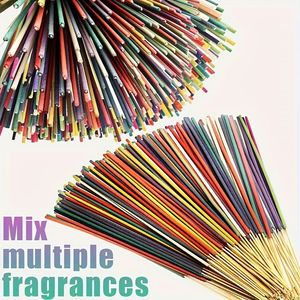 Ingrosso 170 Pezzi Bastoncini d'Incenso Naturale da 22 cm con Oli Essenziali e Diffusore per Aromaterapia per Casa, Yoga, Campeggio, Vacanze - Product Image 2