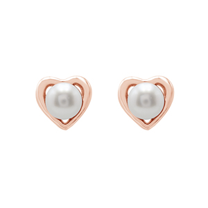Nuevos Pendientes de Perlas Redondas de Agua Dulce en Forma de Corazón, Plata de Ley 925, Diseño Clásico, Joyería Fina para Mujer - Product Image 6