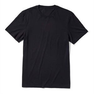 Camisetas de cuello redondo para hombre, 100% algodón peinado, suaves, transpirables, con serigrafía y bordado frontal, personalizadas, anti-bolitas, holgadas, formales. - Product Image 1