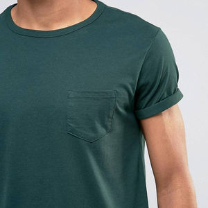Camiseta Formal Extra Grande de Tela Suave y Transpirable de la Mejor Calidad para Hombre, con Opciones de Logotipo Bordado Personalizado - Product Image 3