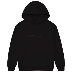 Fabricant de vêtements, sweat-shirt à capuche unisexe en polyester de haute qualité 400 g/m², streetwear, épaules tombantes, cordon de serrage - Product Image 6