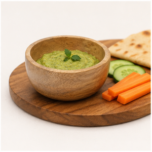 Handcrafted <b>Mango</b> <b>Wood</b> Serving <b>Bowl</b> Set Eco-Friendly Food-Safe Wooden Salad & Fruit <b>Bowls</b> for Modern Kitchen Decor - Product Image 4