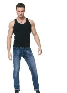 Camiseta sin mangas de verano, ropa de calle, moda de colores sólidos, camiseta sin mangas para correr, Fitness, gimnasio, chalecos, camiseta sin mangas para hombres - Product Image 3