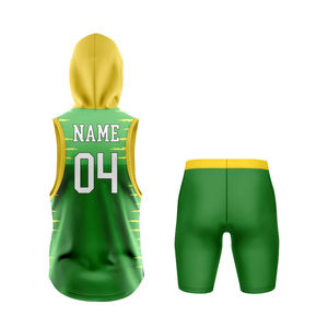 Ensembles d'uniformes de football américain 7v7 personnalisés 100 % polyester, fabrication OEM sur mesure, manches courtes, antibactériens, respirants, couleurs et logo personnalisés - Product Image 2