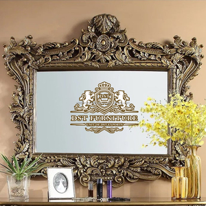 Ensemble de meubles de chambre à coucher en teck de style baroque européen moderne, fait à la main, taille personnalisée, réduction - Product Image 3
