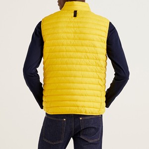 High Quality Men Sleeveless Puffer Jacket Lightweight Body <b>Warmer</b> Vest OEM Custom Wholesale Supplier Worldwide - Product Image 3