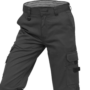 Men's <b>Black</b> Workwear <b>Pants</b> Midweight <b>Corduroy</b> Eco-Friendly Waterproof Breathable Anti-Pilling Anti-static Casual Straight Fit - Product Image 3
