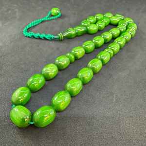 ลูกประคำเรซิ่นสวยงามเป็นมิตรกับสิ่งแวดล้อม ทำด้วยมือ ปรับแต่งได้ สำหรับการสวดมนต์อิสลาม ละหมาดเช้า โอกาสพิเศษ - Product Image 5