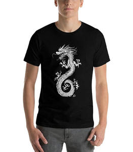 Camiseta de Alta Calidad Premium con Estampado Personalizado, 100% Poliéster Tejido, Cuello Redondo Holgado, Hombros Caídos, Manga Corta, Transpirable, Estilo Urbano para Hombre - Product Image 2