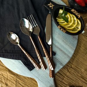 ชื่อแบรนด์ชุดช้อนส้อมหรูหราสำหรับโรงแรมจัดเลี้ยง บริษัทจัดจัดงานจัดเลี้ยง และพันธมิตรจำหน่ายส่งทั่วโลก - Product Image 4