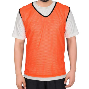 Lightweight Solid Youth Soccer <b>Training</b> Vest OEM Service Practical Sports <b>Bib</b> Soccer Vest for Sale - Product Image 1