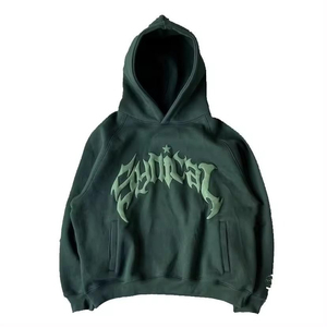 เสื้อฮู้ดดี้แฟชั่นใหม่ ผ้าฝ้าย 100% สำหรับฤดูหนาว  แบบพื้นฐานสำหรับผู้ชาย  โลโก้พิมพ์นูน 3 มิติ  สีพื้น  สไตล์สตรีท  ทรงโอเวอร์ไซส์ - Product Image 4