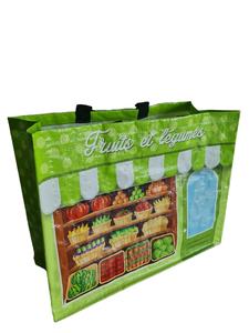 Imprimé personnalisé écologique réutilisable PP tissé polypropylène laminé Shopping Sac fourre-tout étanche Logo motif conçu Vietnam - Product Image 3