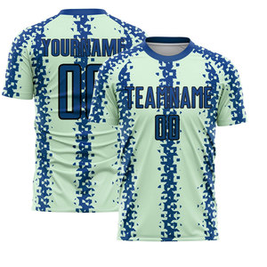 Conjunto de Uniforme de Fútbol Personalizado OEM, Ligero, de Manga Corta, Transpirable, Ecológico, Ropa Deportiva Unisex - Product Image 3