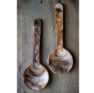 Cuillère de service en résine artisanale de luxe TCE, vaisselle décorative haut de gamme, personnalisable, cadeau pour la maison, la salle à manger, l'hôtel, le café, le restaurant - Product Image 2