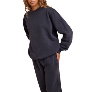 Conjunto Deportivo de 2 Piezas para Mujer, Talla Grande, Sudadera de Manga Larga y Pantalones Deportivos, Ropa de Estar por Casa, Venta al Por Mayor OEM - Product Image 3