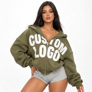 Sudaderas con capucha de algodón de marca privada, 380 g/m², tejido francés, estilo relajado, con etiquetas tejidas en el cuello para marcas de ropa. - Product Image 6