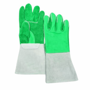 Gants de travail pour soudeurs en cuir de vachette de qualité supérieure, protection des mains, anti-coupure, pour soudage TIG, prix compétitif - Product Image 5