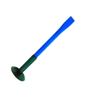Ciseau de maçon de qualité professionnelle, plat, avec protège-main de sécurité et poignée en caoutchouc, pour la construction et la rénovation - Product Image 3