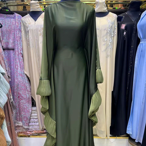 2026 Wholesale Beautiful Dubai <b>Abaya</b> for Women Hand Work Kaftan Traditional Islamic Clothing and Accessory Designed for Muslims - Product Image 1